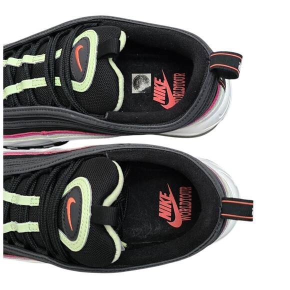 Nike Air Max 97 World Tour Shoes Mens Size 9 Fireberry Sneakers DD9534-100 - Picture 6 of 12